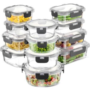 12 set glass storage